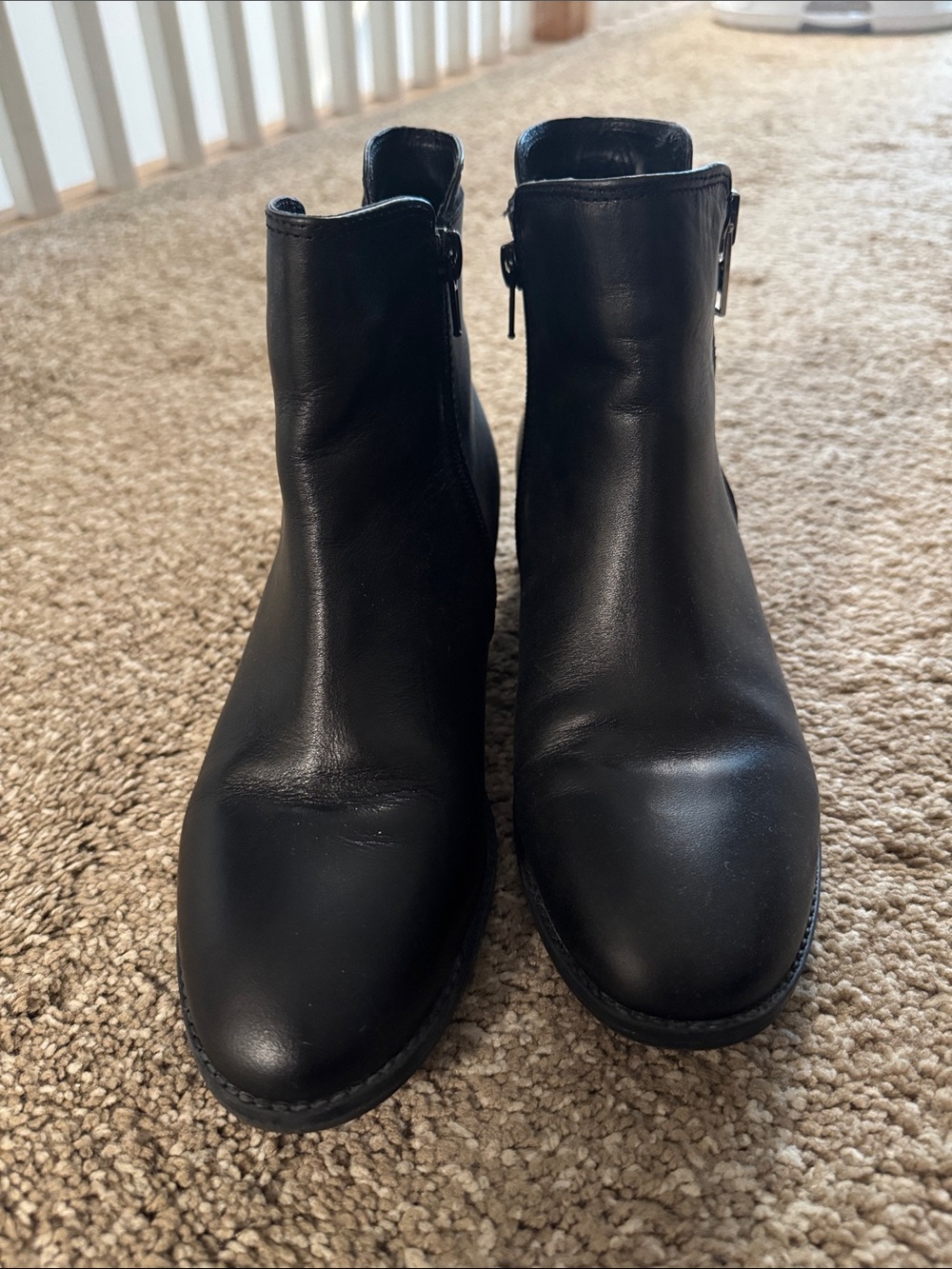 Steve Madden Black Ankle Boots